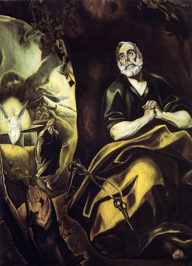 San Pietro in lacrime - Galleria degli Uffizi, Firenze
